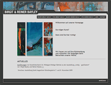 Tablet Screenshot of bayley-art.de